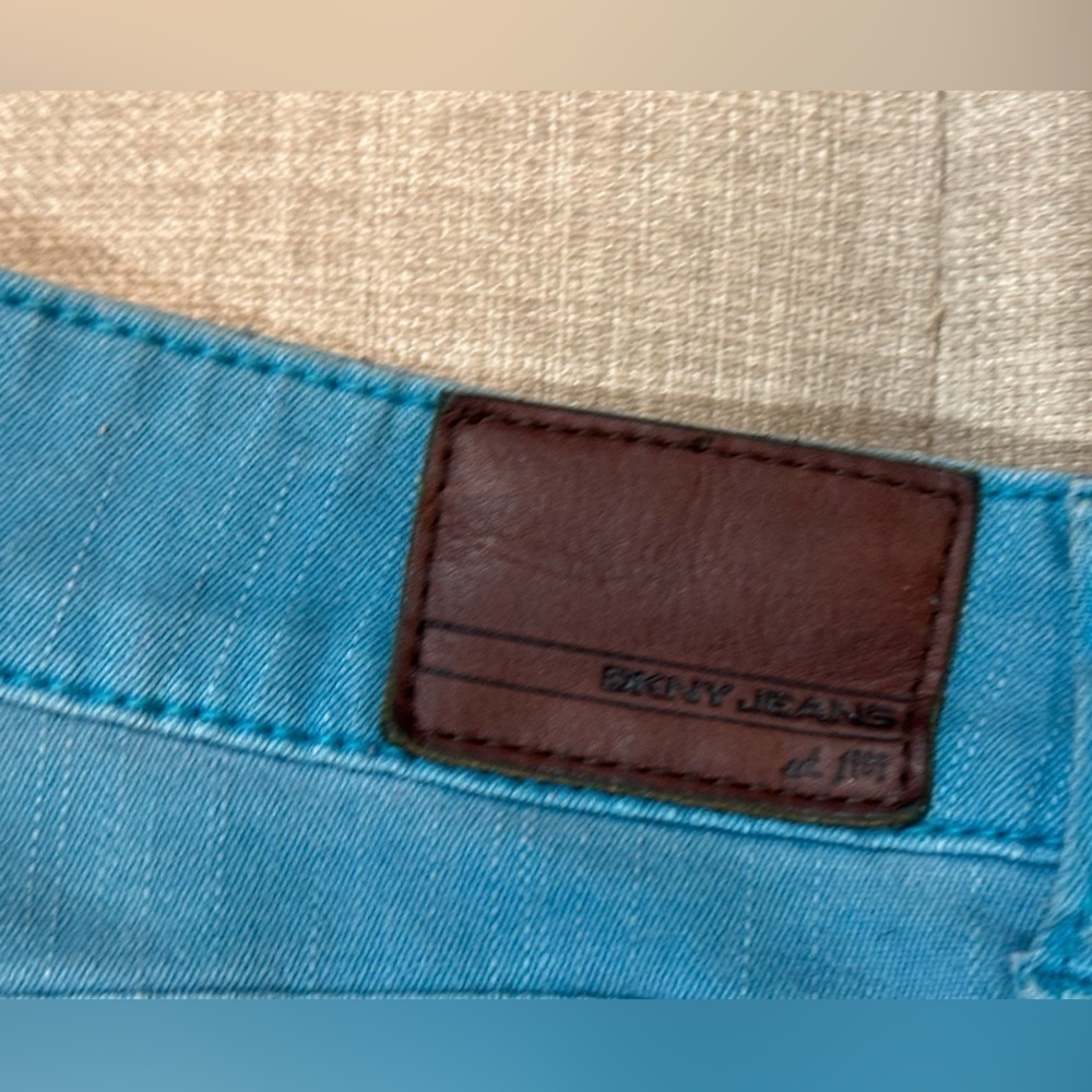 DKNY Soho Skinny Jeans - Size 10, Bright Blue-EUC - Picture 4 of 10
